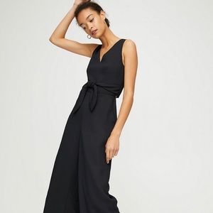 Aritzia -V-Neck Jumpsuit